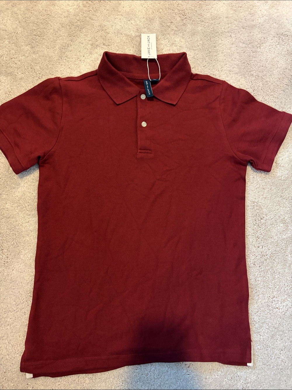 NWT Janie & Jack Pique Polo, 10